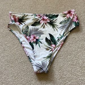 floral bikini bottom